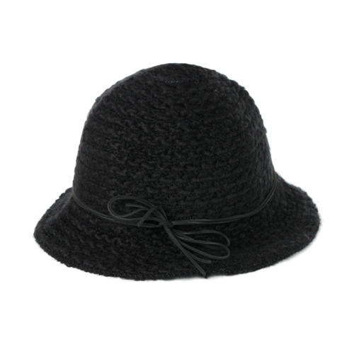 부클 와이어 벙거지 모자