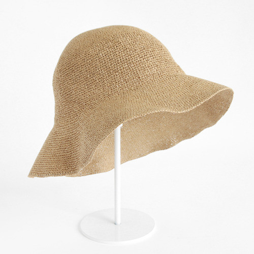 샤이니 와이어 벙거지 모자